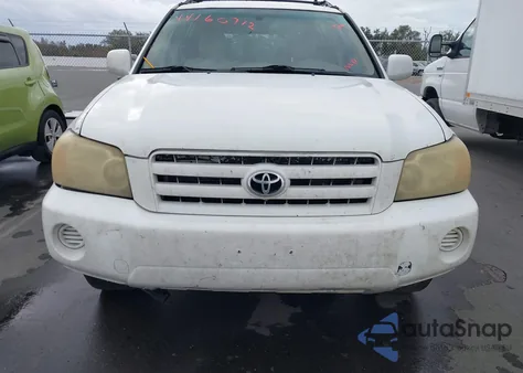 2005 Toyota Highlander z USA, uszkodzony, nr VIN JTEGD21A450110980